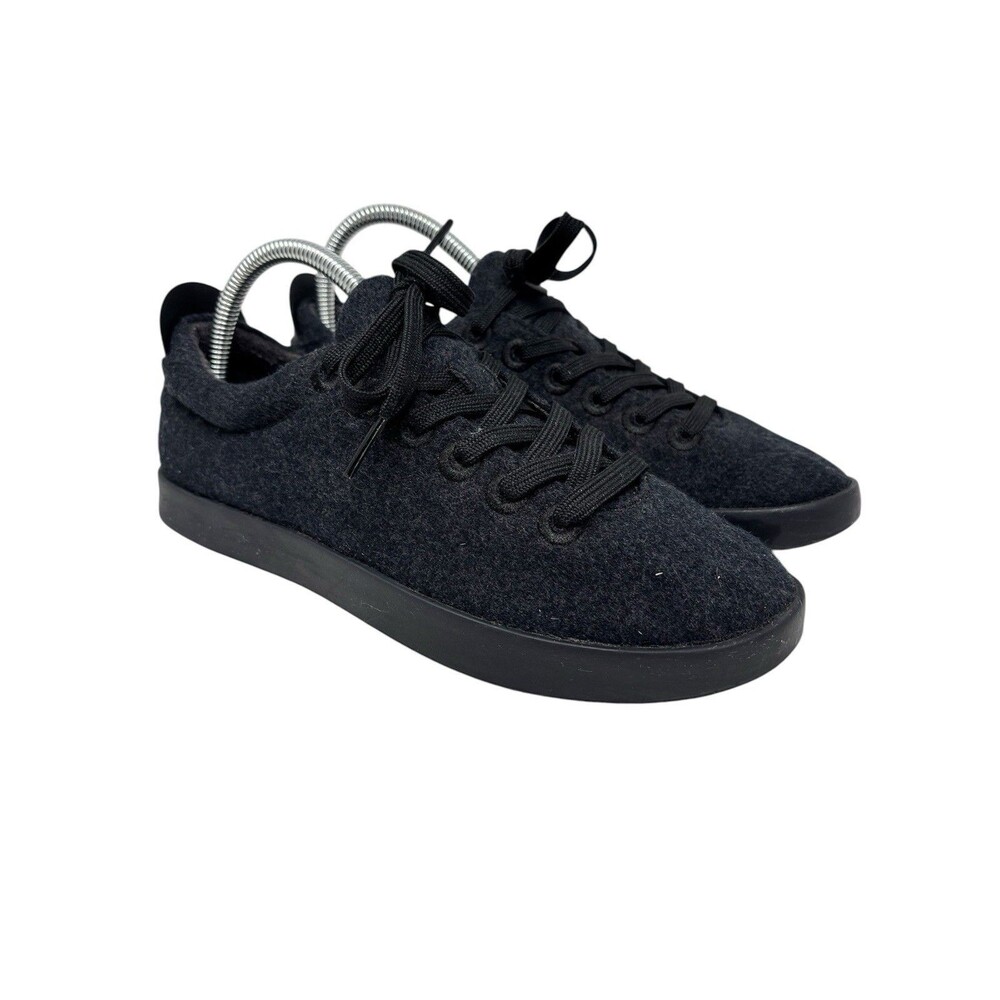 Allbirds Women's Wool Pipers Sneakers Natural Black Size 8